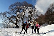 Anello invernale con neve dei TRE FAGGI da Fuipiano il 10 febbraio 2018 - FOTOGALLERY